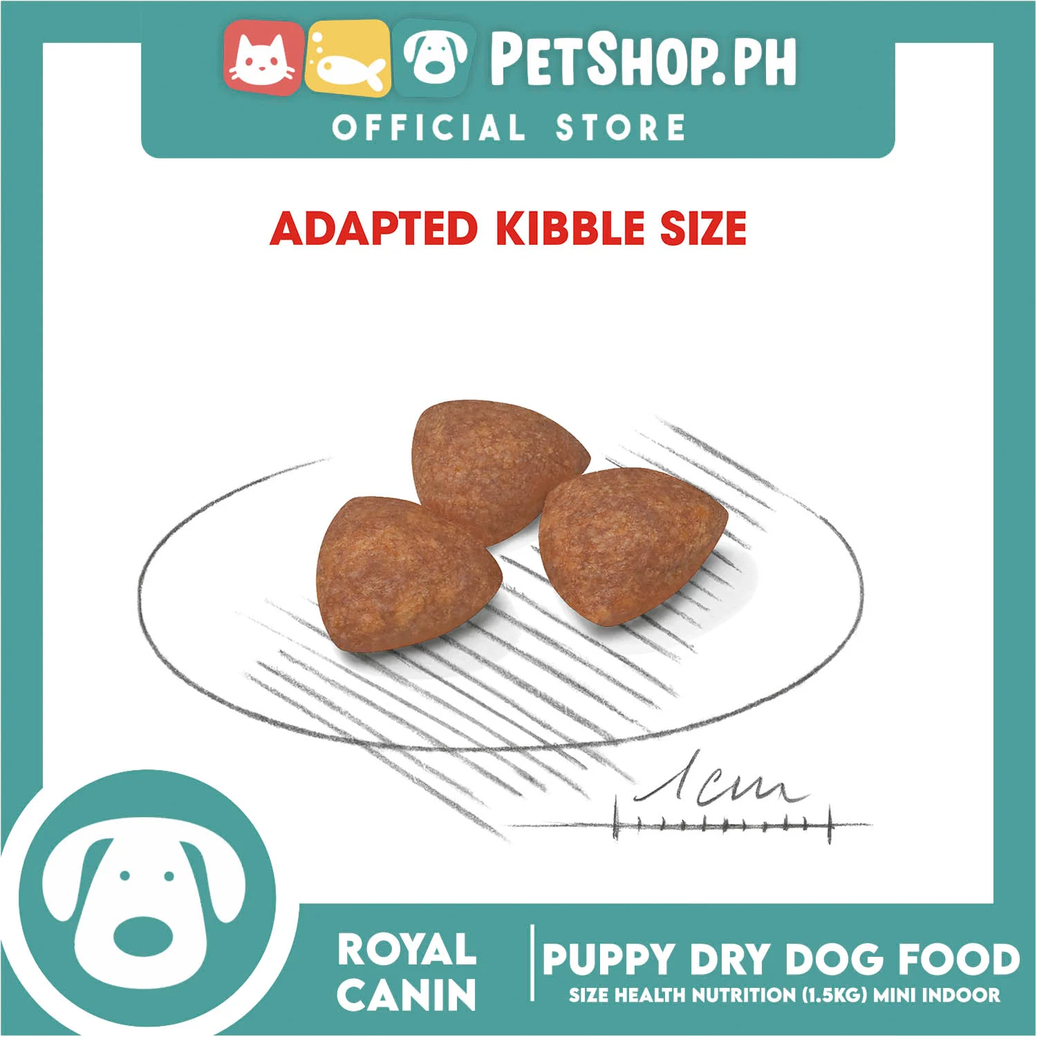 Royal Canin Mini Indoor Puppy (1.5kg) Dry Dog Food - Size Health Nutrition - Image 4