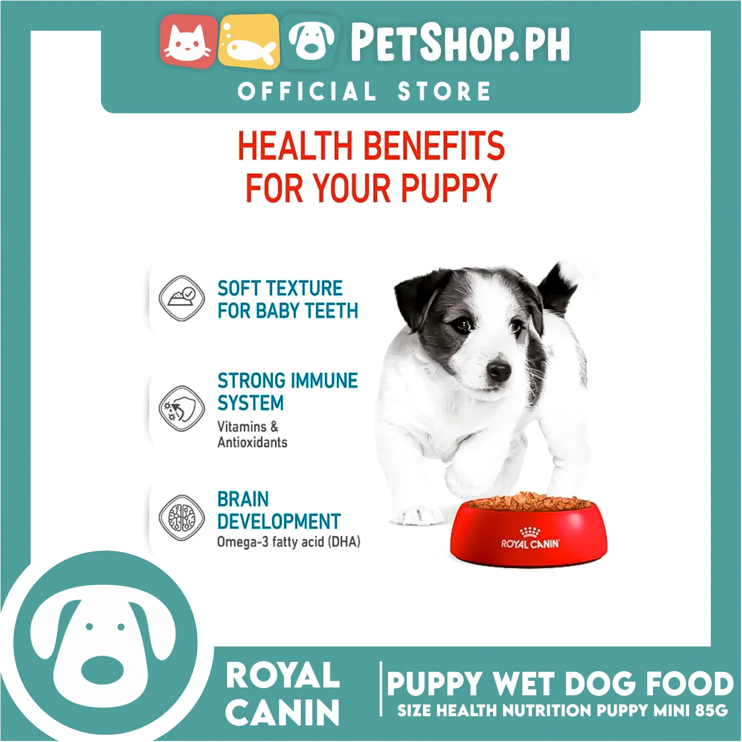 Royal Canin Mini Puppy (85g) Wet Dog Food - Size Health Nutrition - Image 8