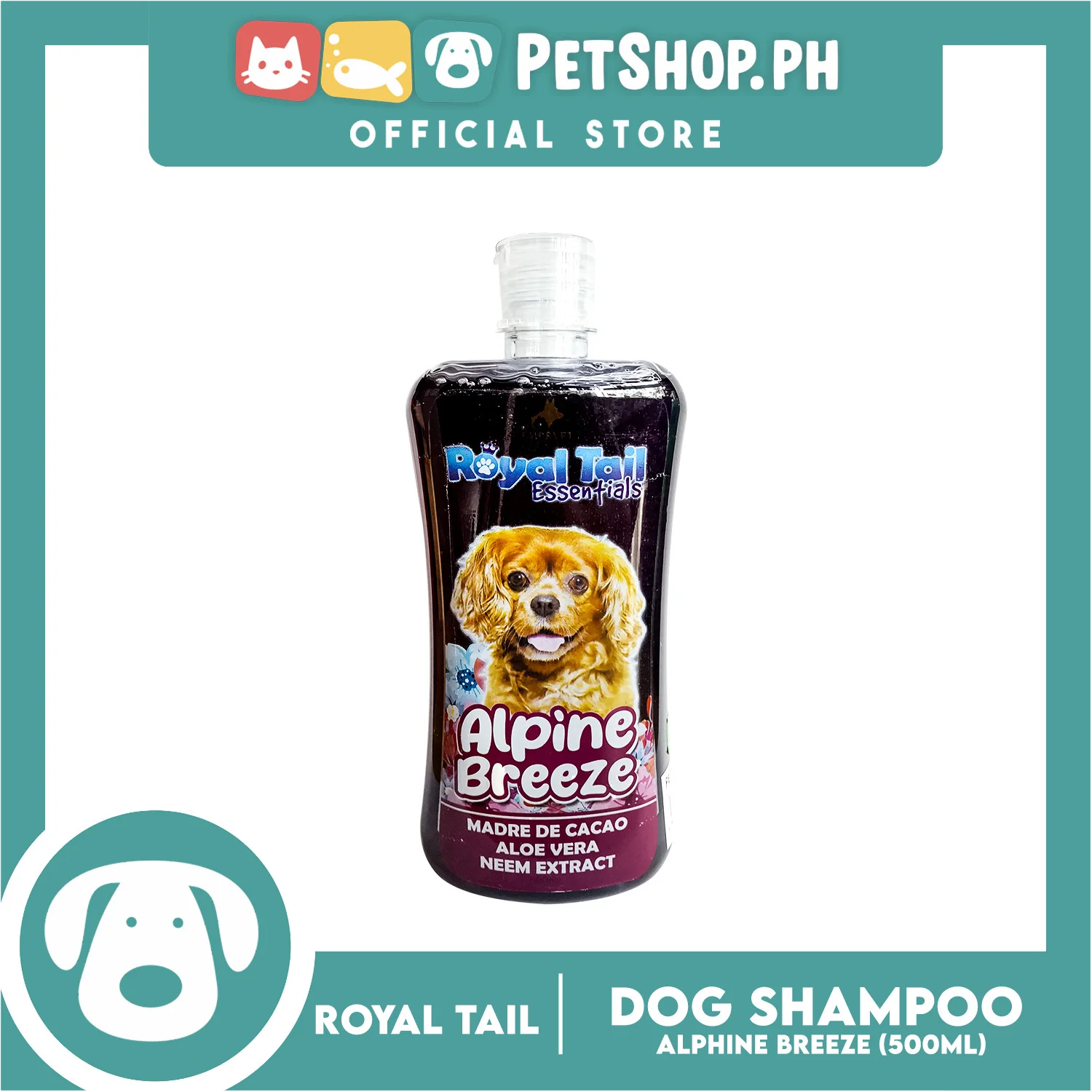 Royal Tail Essentials Dog Shampoo (Alpine Breeze) 500ml - Image 3