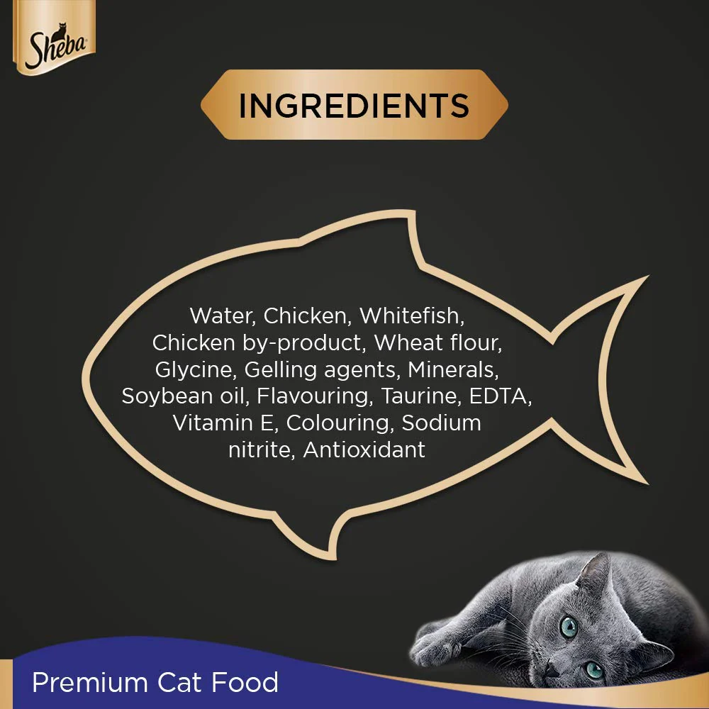Sheba Kitten Chicken Premium Loaf 70g Fine Food for Kitten - Image 5