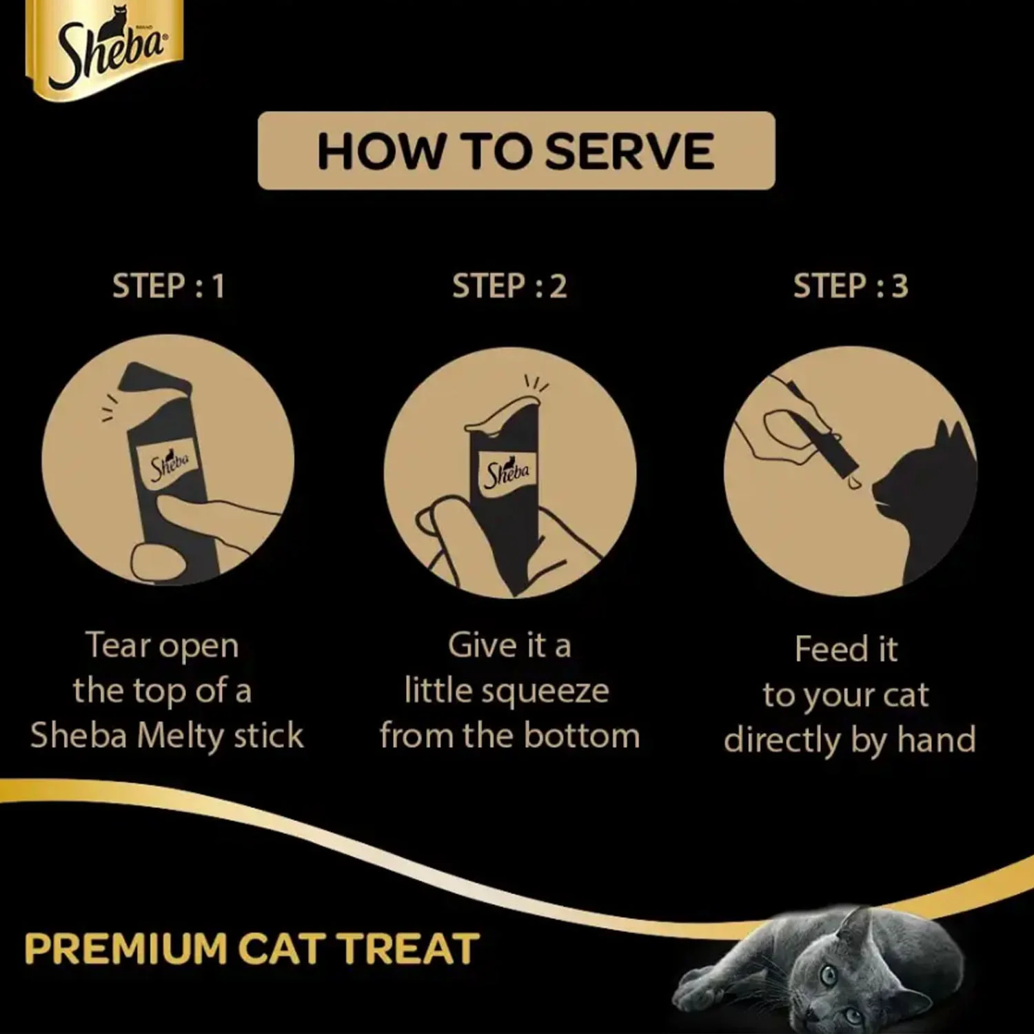 Sheba Melty Tuna Creamy Cat Treat 24g Premium Cat Snack Food - Image 7