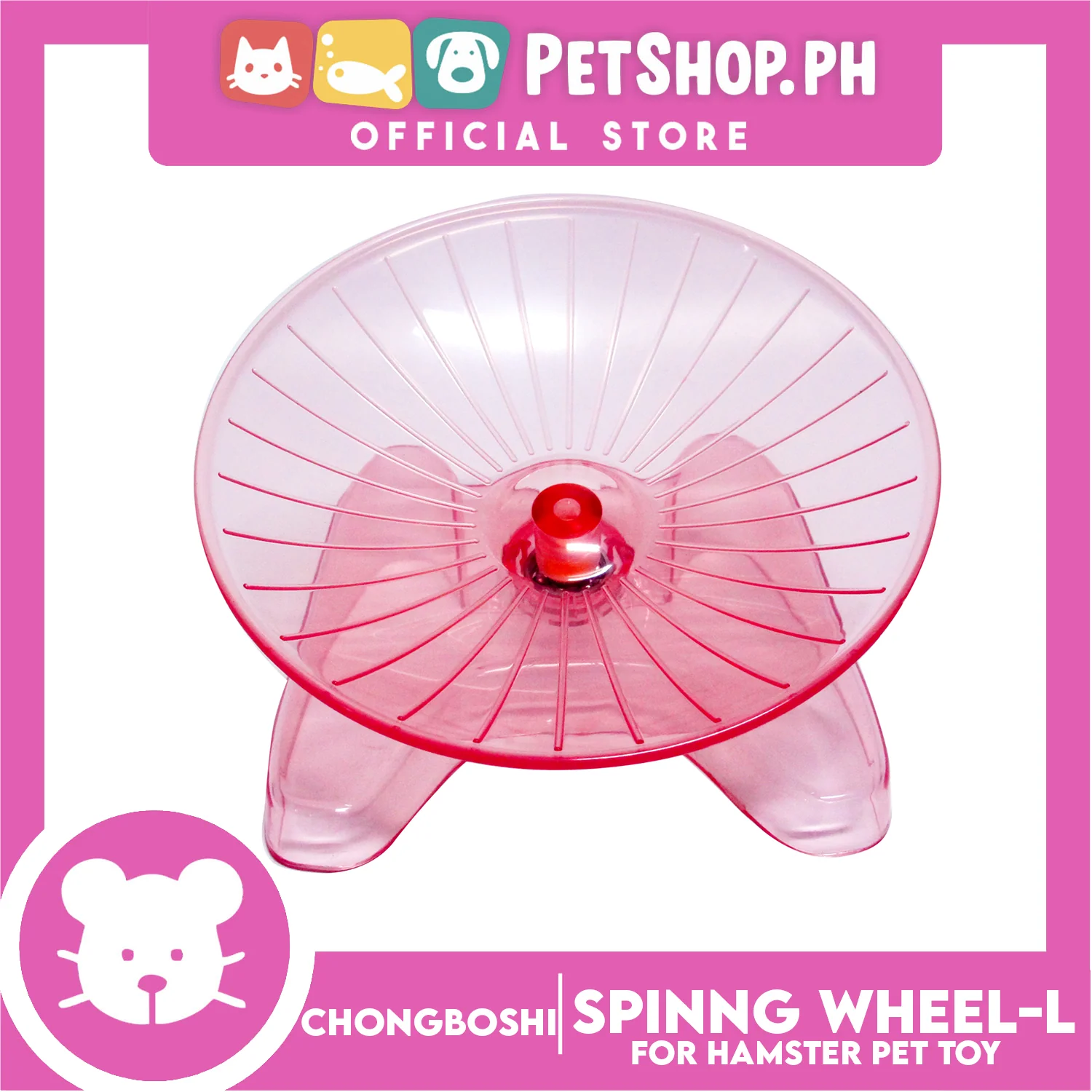Spottoys Hamster Spinng Wheel L P1124 - Image 3
