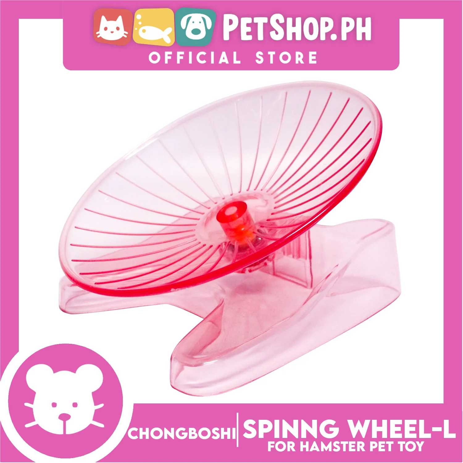 Spottoys Hamster Spinng Wheel L P1124 - Image 4