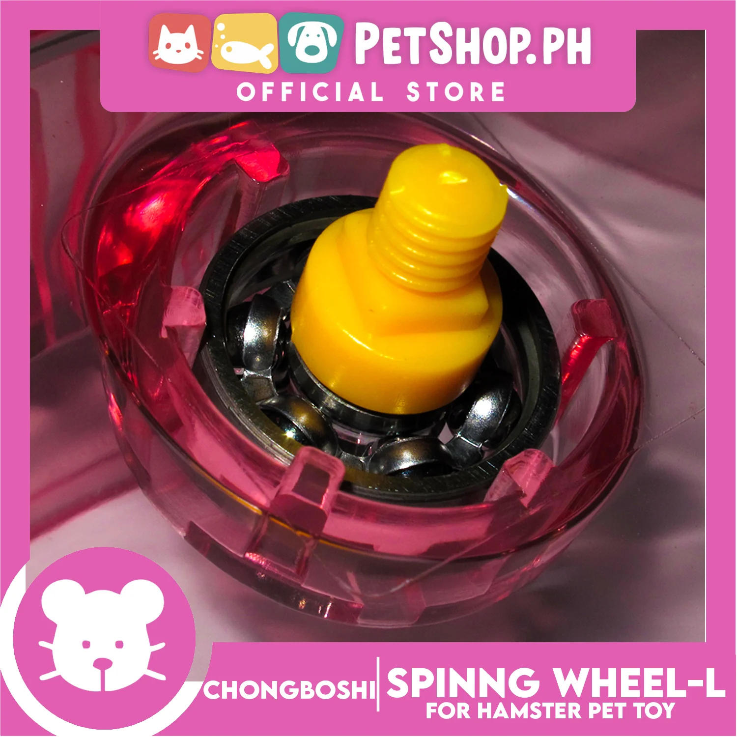 Spottoys Hamster Spinng Wheel L P1124 - Image 5