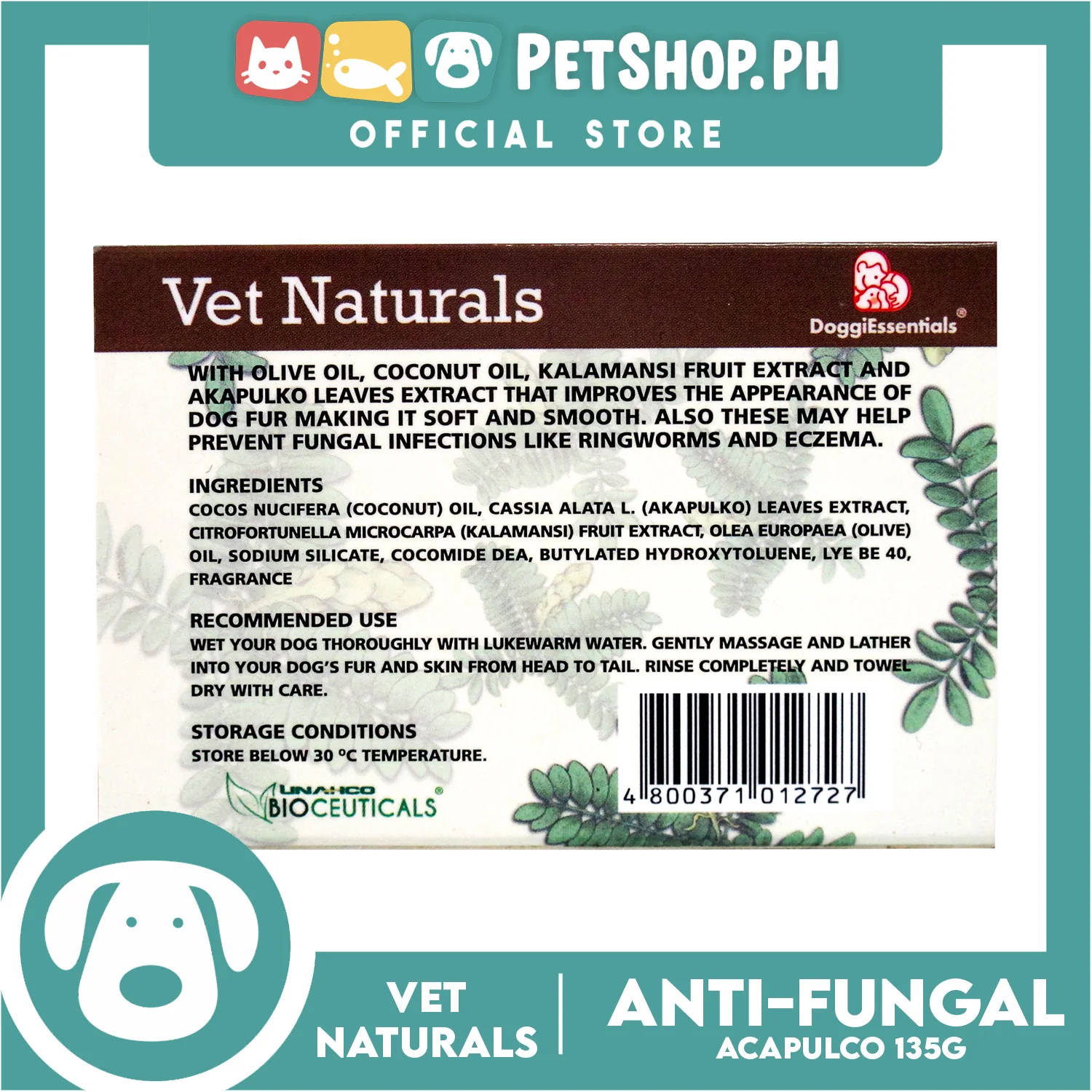 Vet Naturals Anti Fungal 135g - Image 3