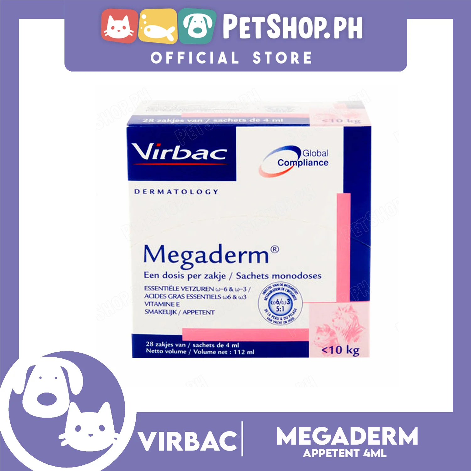 Virbac Megaderm 4ml - Image 2