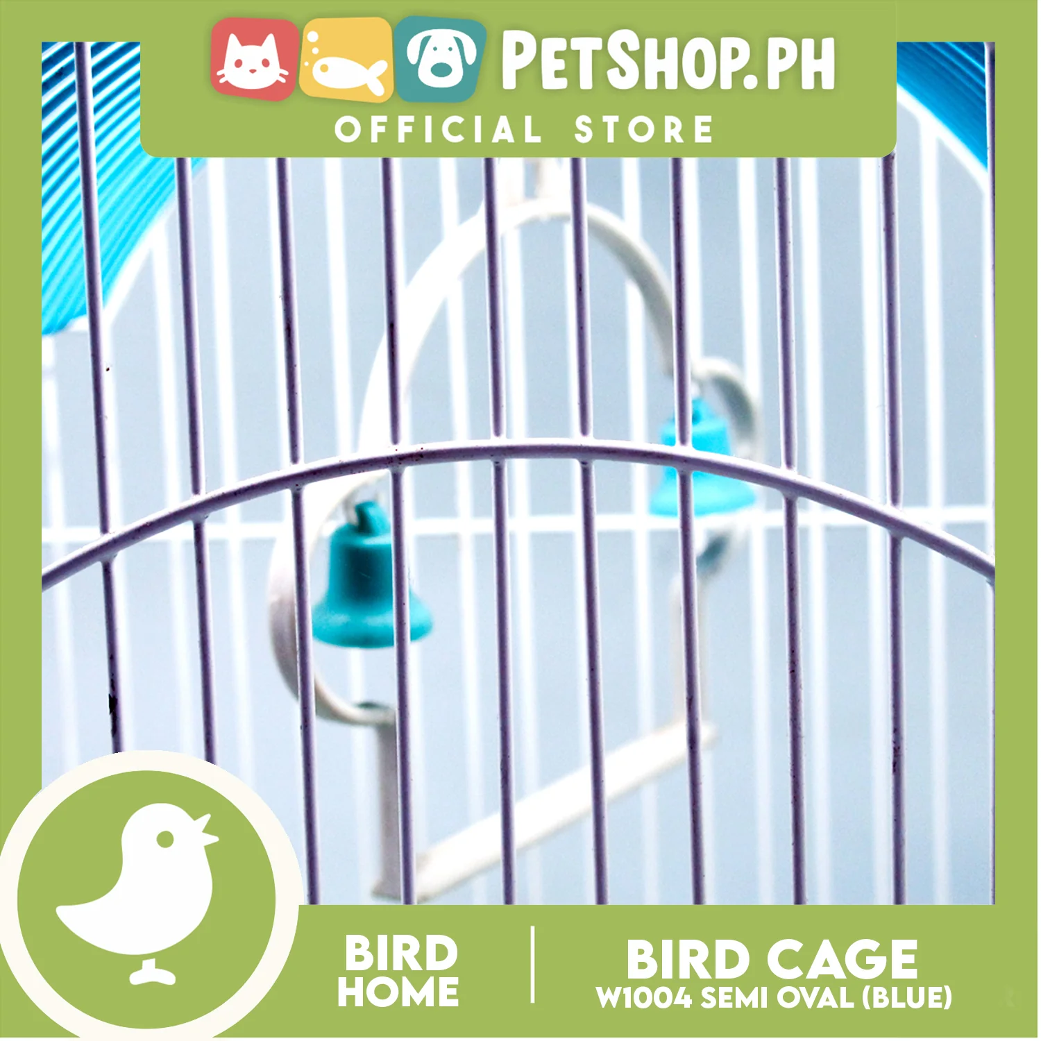 Bird Cage W1004 Semi Oval - Image 3