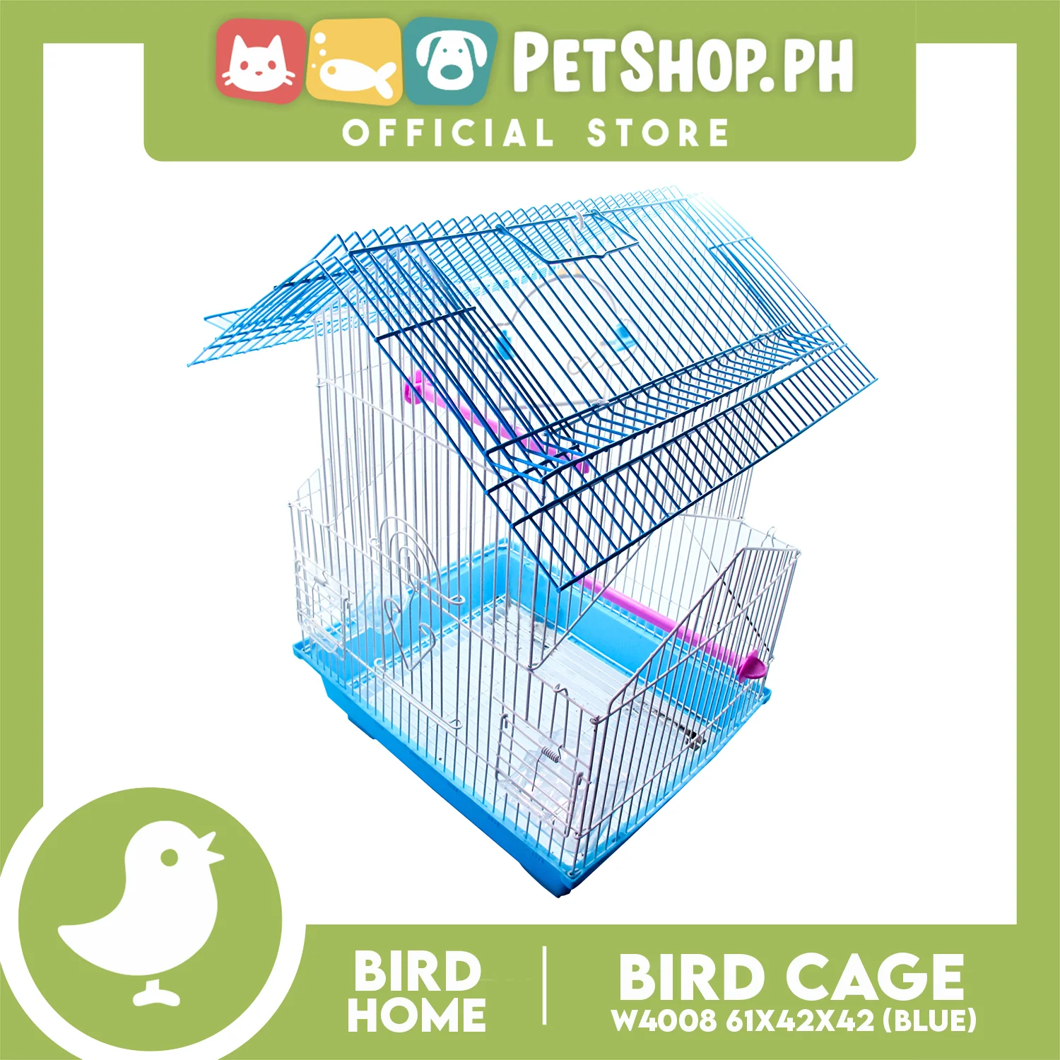 Bird Cage W4008# Bird Cage 61x42x42 - Image 3